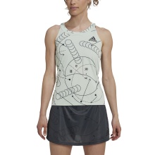 adidas Tennis Tank Club Graphic (regular fit, Racerback) linen green Women